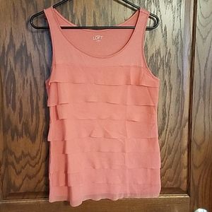 Womens Ann Taylor Loft sleeveless top
